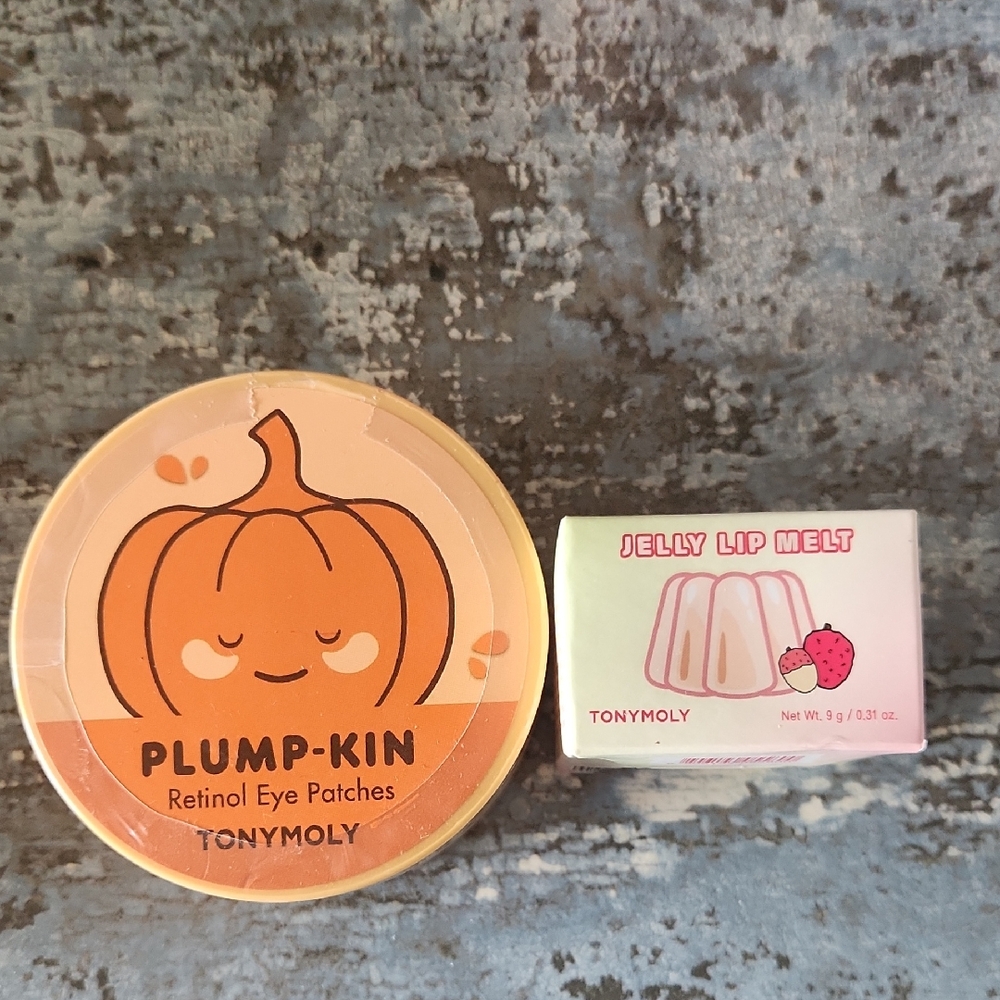 Plump-Kin Retinol Eye Patches & Jelly Lip Melt Set